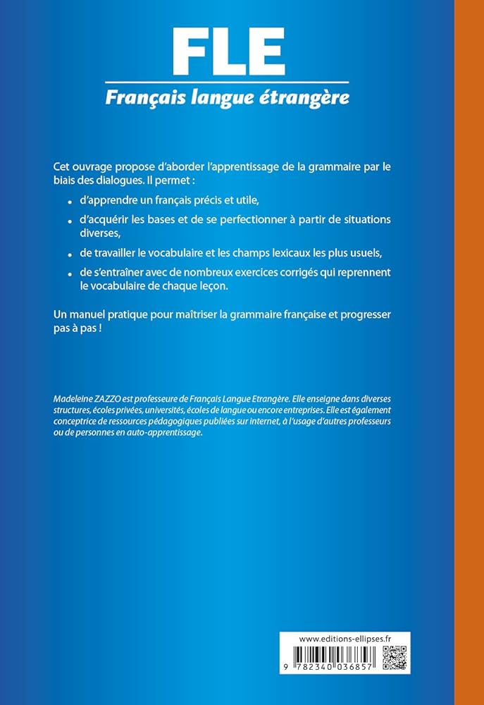 Français langue étrangère (FLE) - La grammaire au quotidien